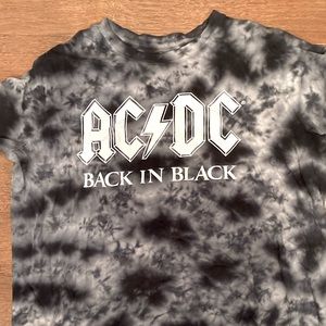 AC/DC tie dye band tee :)